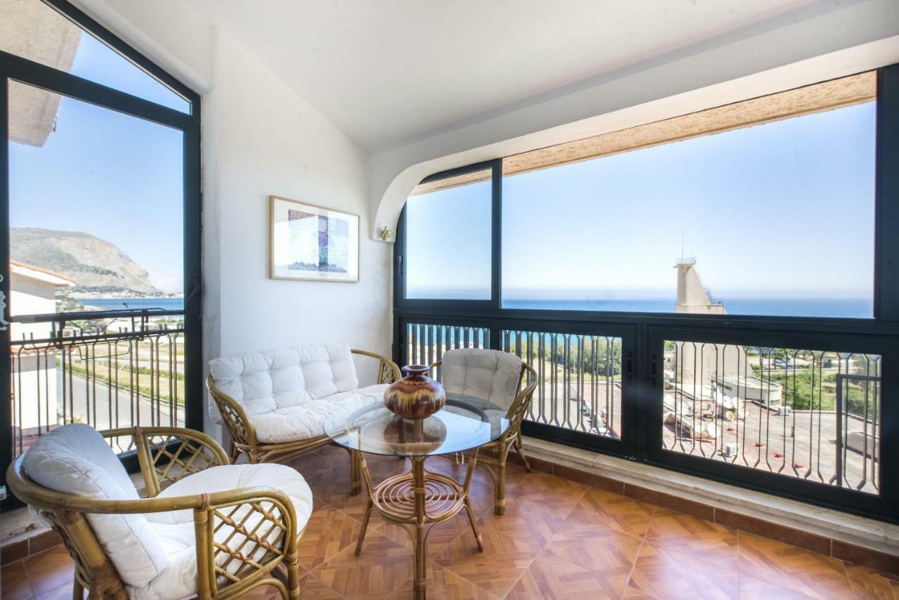 Casa Con Terrazza Sul Mare All'Addaura 팔레르모 외부 사진