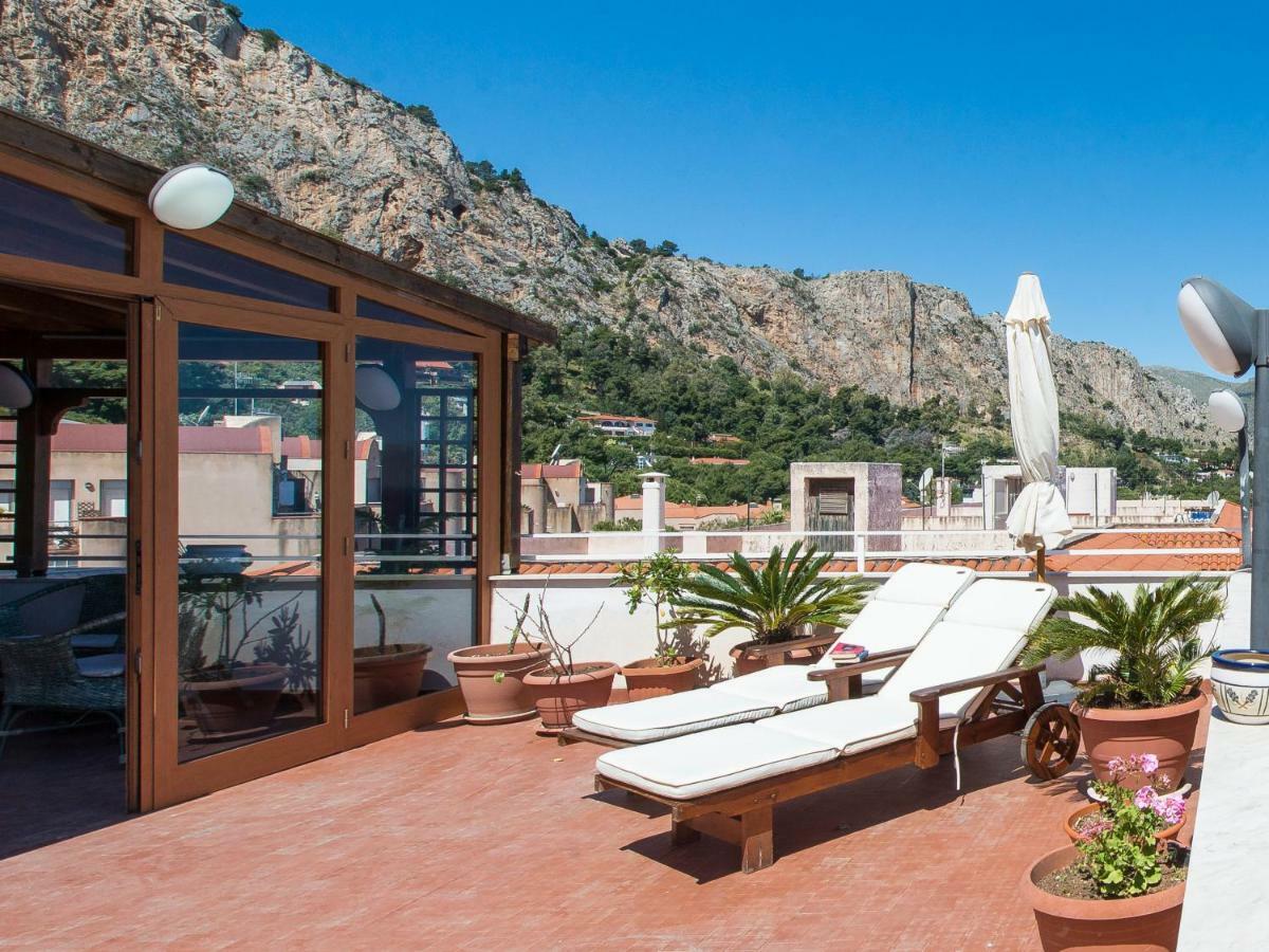Casa Con Terrazza Sul Mare All'Addaura 팔레르모 외부 사진